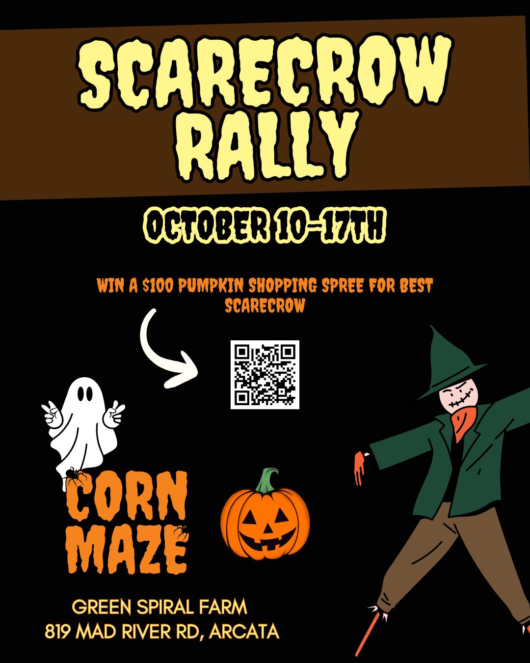 Scarecrow Rally Flyer